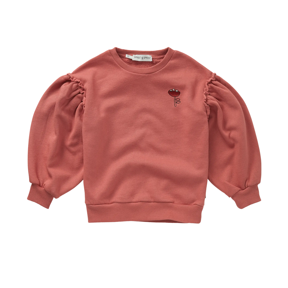 Sproet & Sprout Palette Puff Sleeves Long Sleeve Sweatshirt
