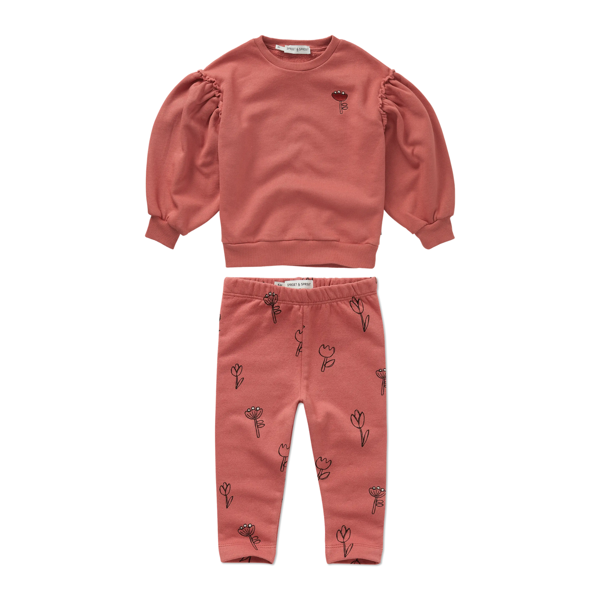 Sproet & Sprout Palette Tulip Puff Pants Set