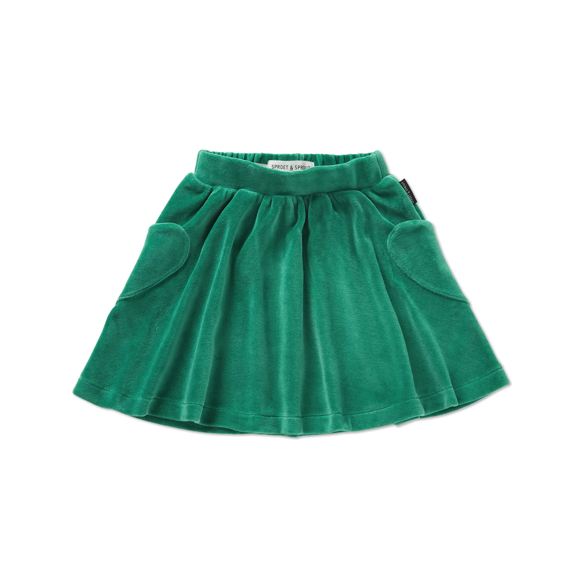 Sproet & Sprout Deep Green Big Pockets Skirt
