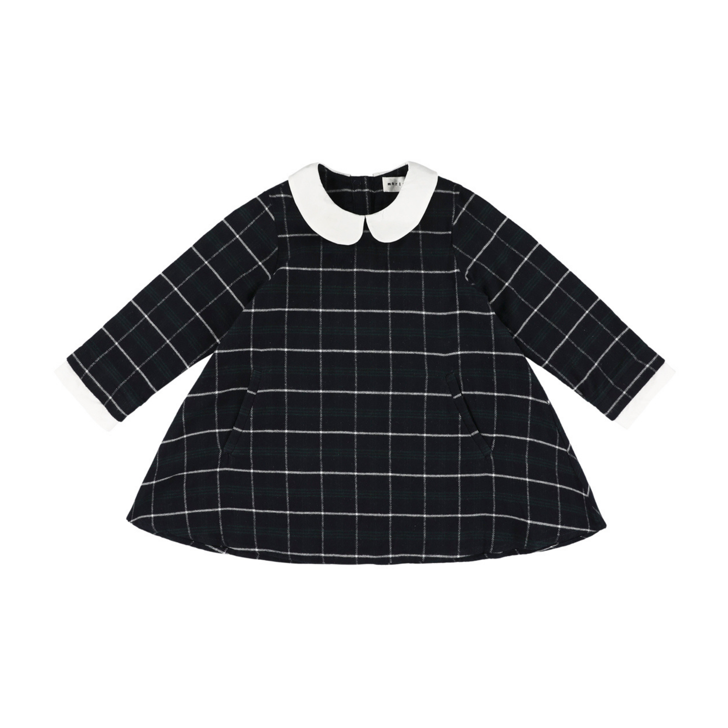 Morley Blue Zante Collar Montana Dress