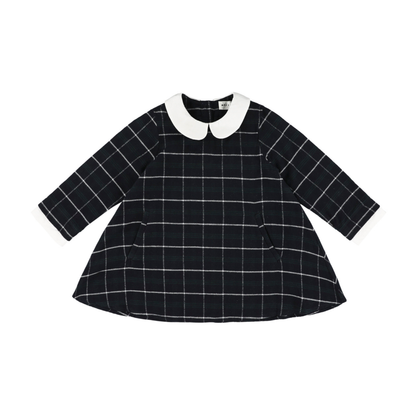 Morley Blue Zante Collar Montana Dress
