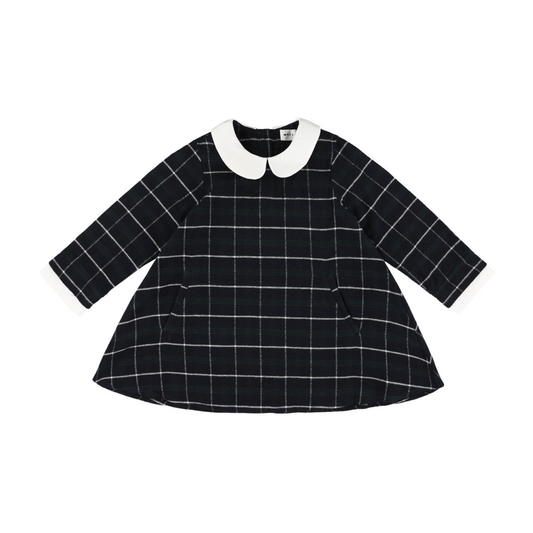 Morley Blue Zante Collar Montana Dress