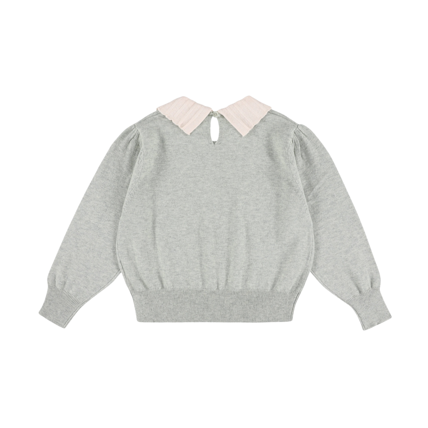 Morley Stainless Steel Zamora Collar Merino Long Sleeve Sweater