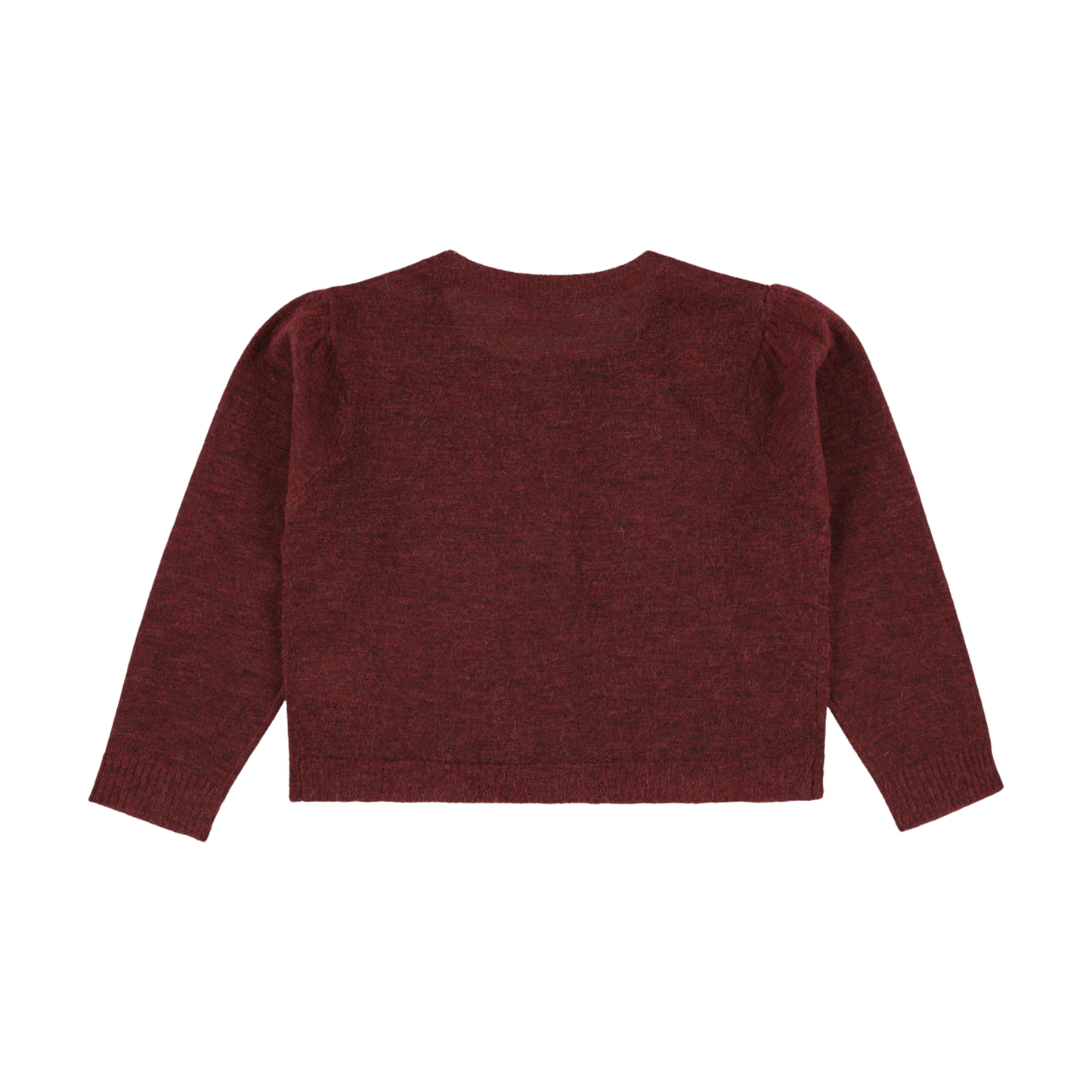 Morley Burgundy Zerah Long Sleeve Knit Cardigan