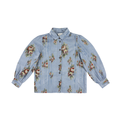Morley Blue Zima Peony Long Sleeve