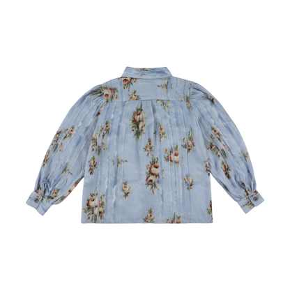 Morley Blue Zima Peony Long Sleeve