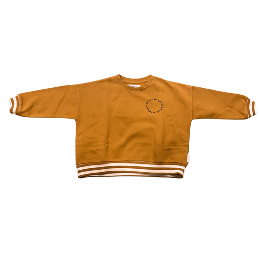Piupiuchick Camel Piupiuchick Logo Sweatshirt