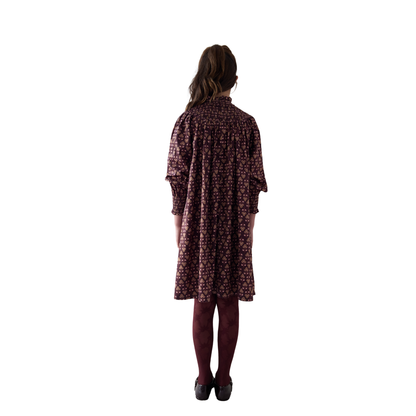Steph The Label Wallpaper Print Wallpaper Printed Cord Dress
