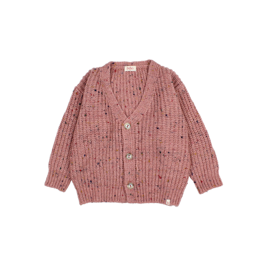 Buho Peony Botonato Long Sleeve Cardigan
