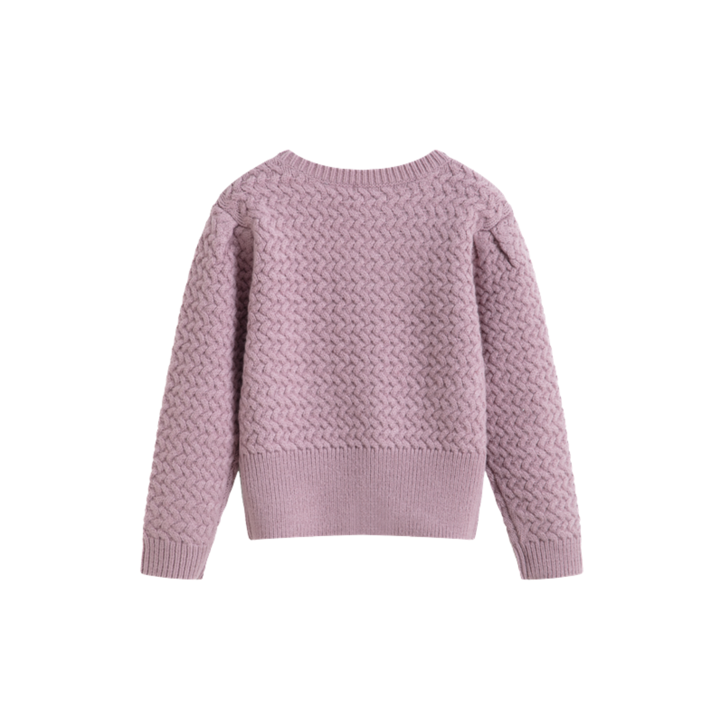 C'Era Una Volta Lilac Stephania Long Sleeve Sweater