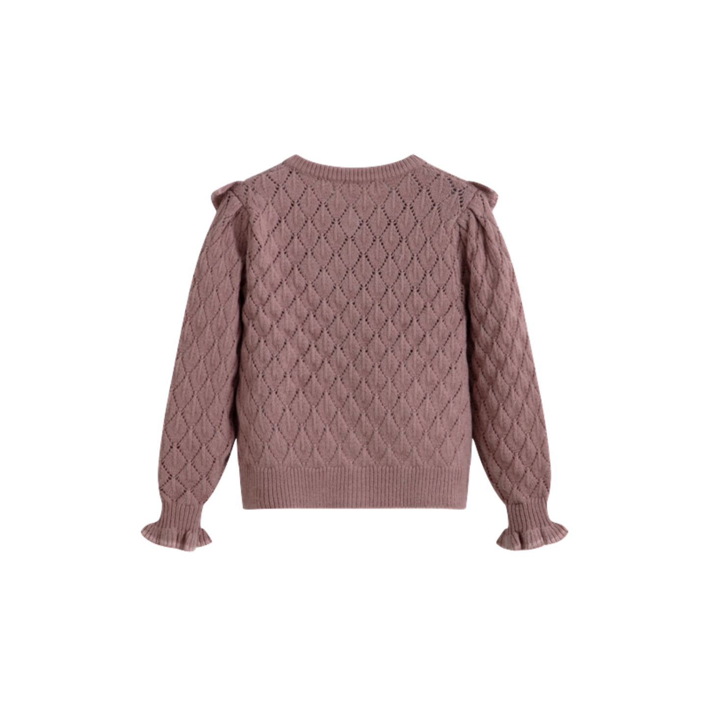 C'Era Una Volta Pink Azur Long Sleeve Cardigan