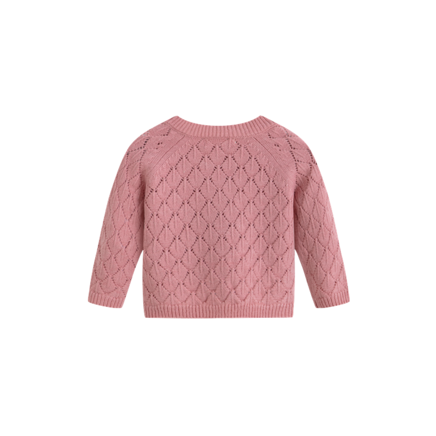 C'Era Una Volta Pink Daria Long Sleeve Cardigan