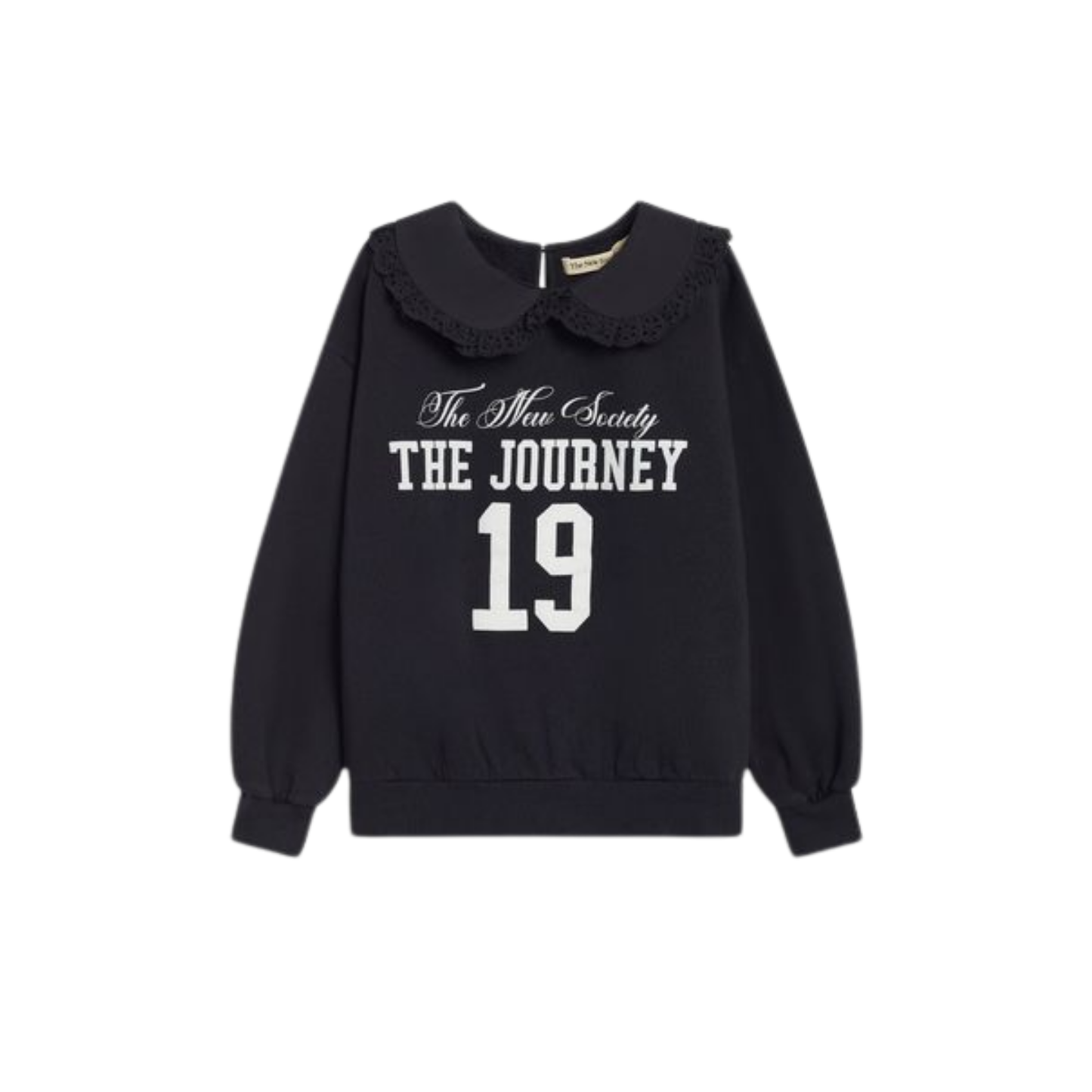 The New Society Forged Iron Bluff Iron Long Sleeve Sweatshirt