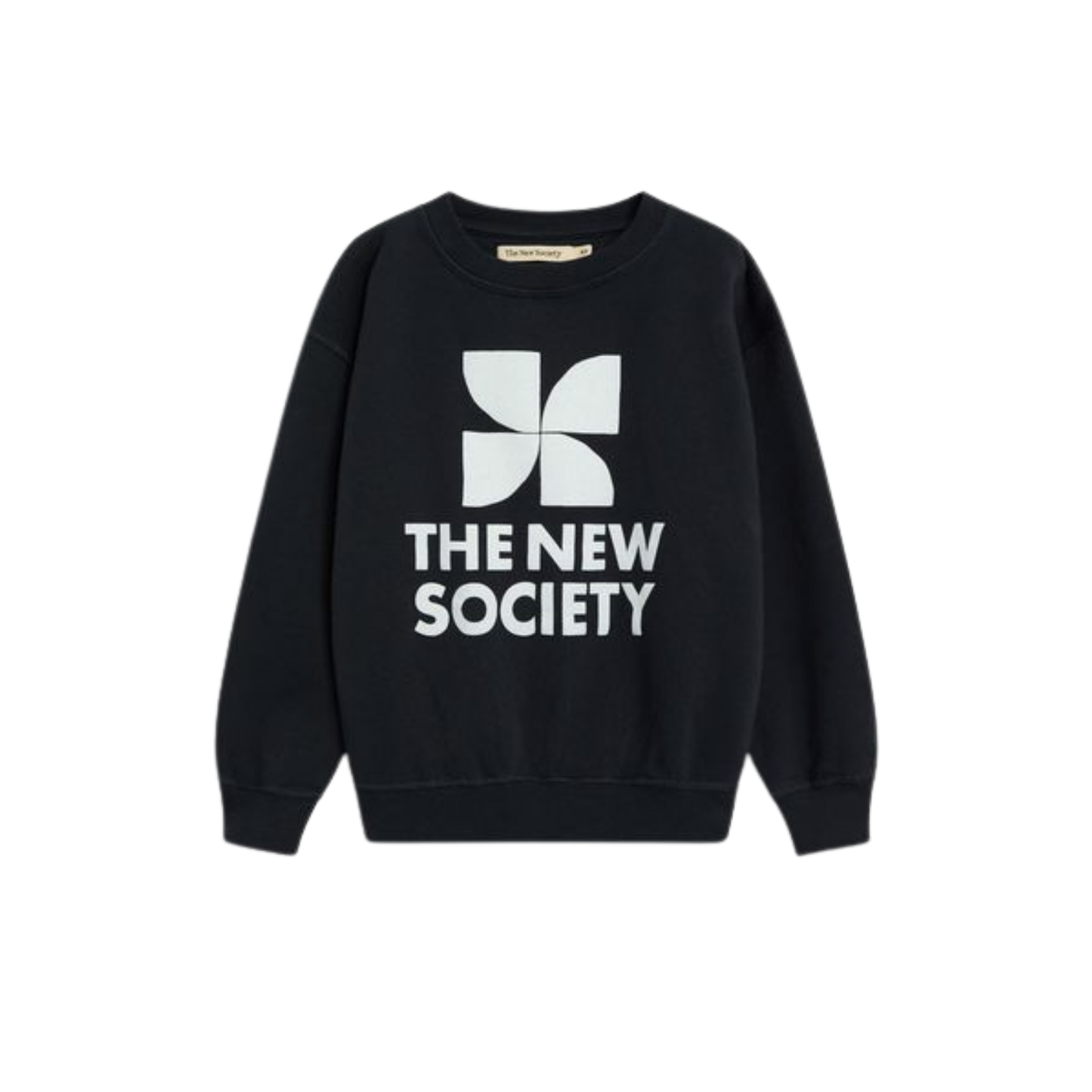 The New Society Forged Iron Logo Long Sleeve Sweatshirt