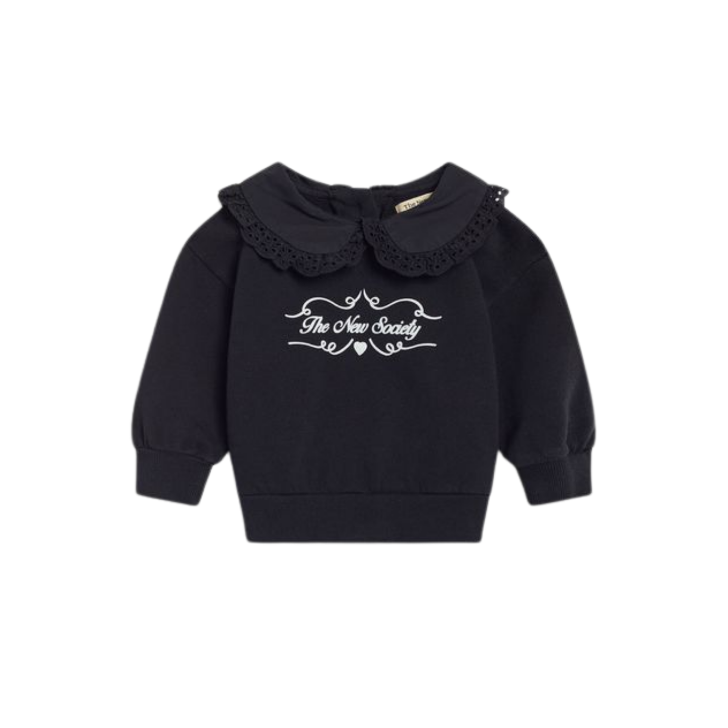 The New Society Forged Iron Infant Bluff Long Sleeve Sweatshirt