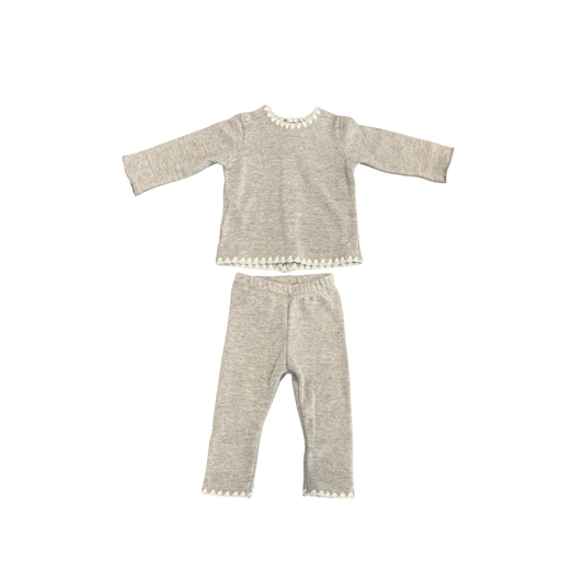 Latte Sand Mario Pants Knit Set