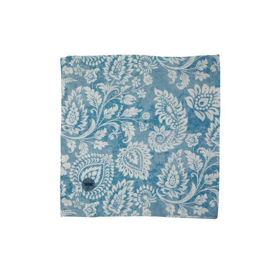 Tal Denim Paisley Headscarf