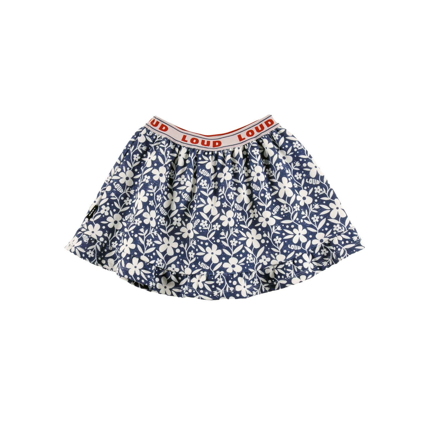 Loud Flower Aop Lodge Ruffle Skirt