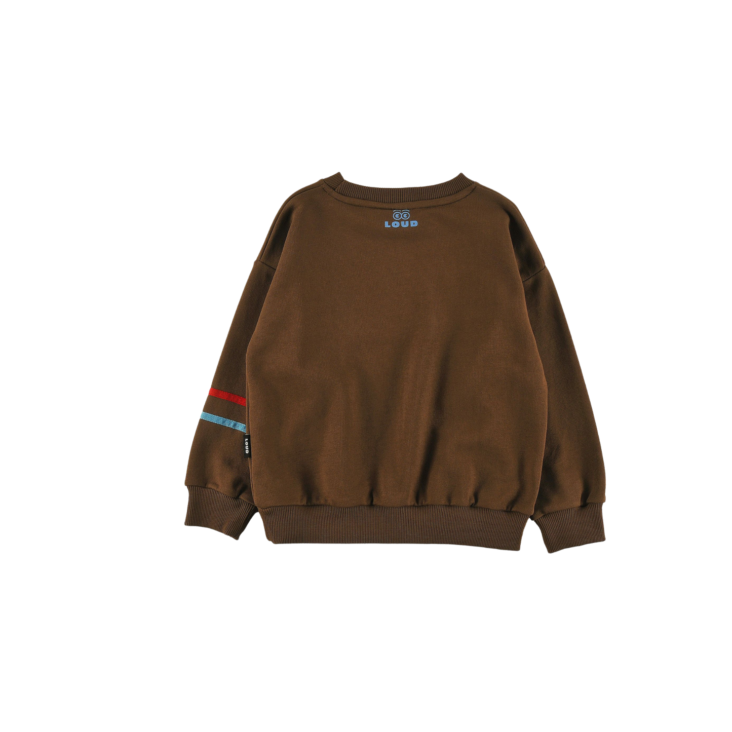 Loud Fondue Fudge Map Long Sleeve Sweatshirt