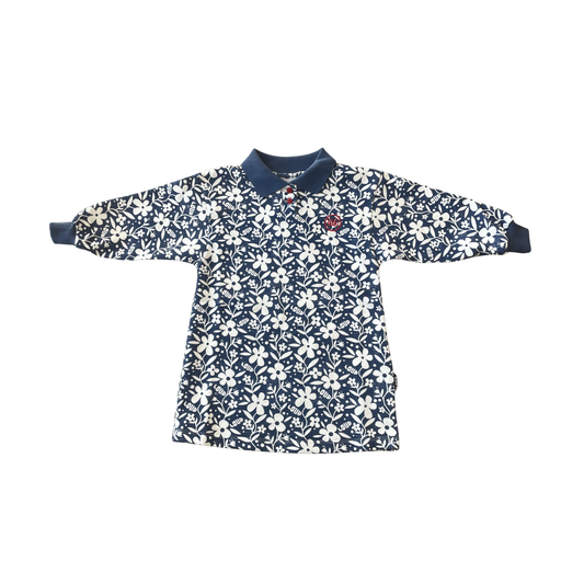 Loud Flower Aop Alps Straight Polo Dress
