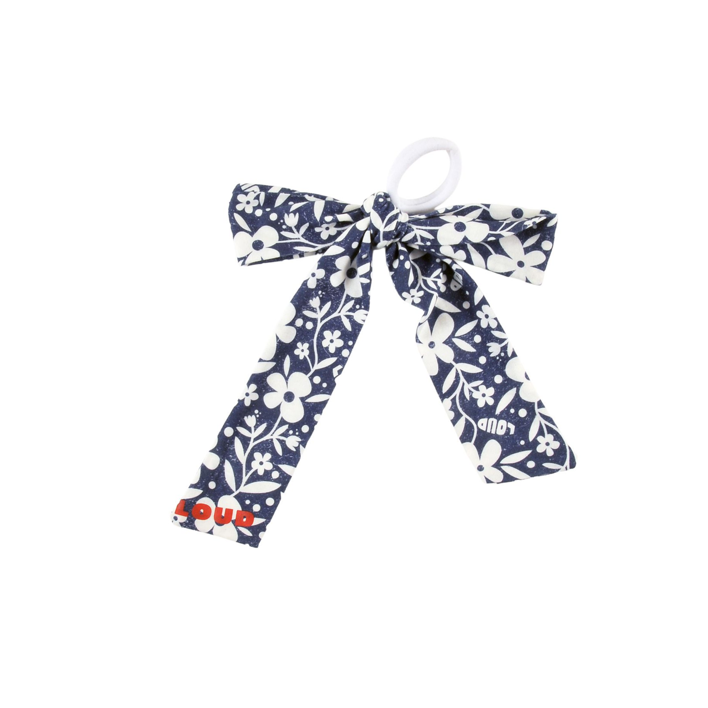 Loud Flower Aop Glitzy Hair Scrunchie