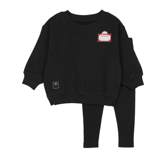 Analogie Black Mon Paris Girls Toddler Set