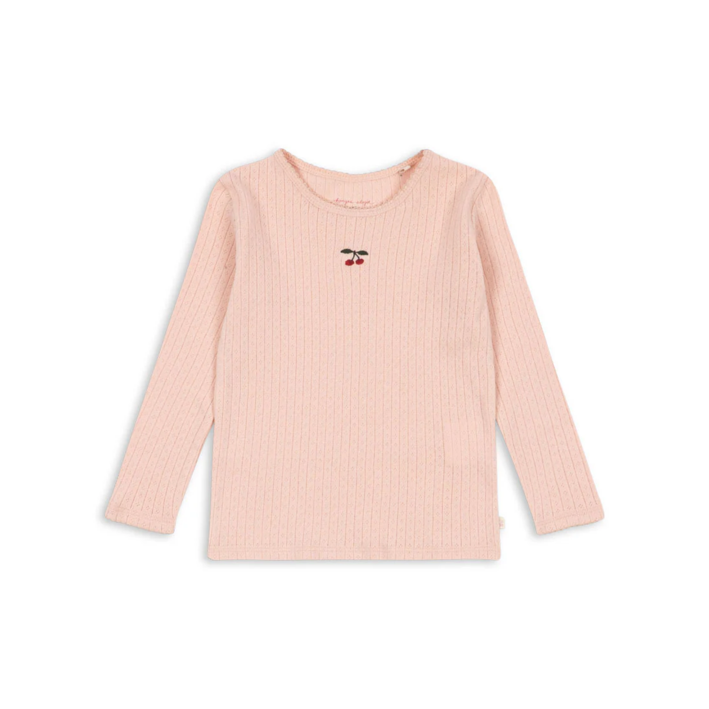Konges Slojd Pale Blush Minnie Cherry Long Sleeve Tee