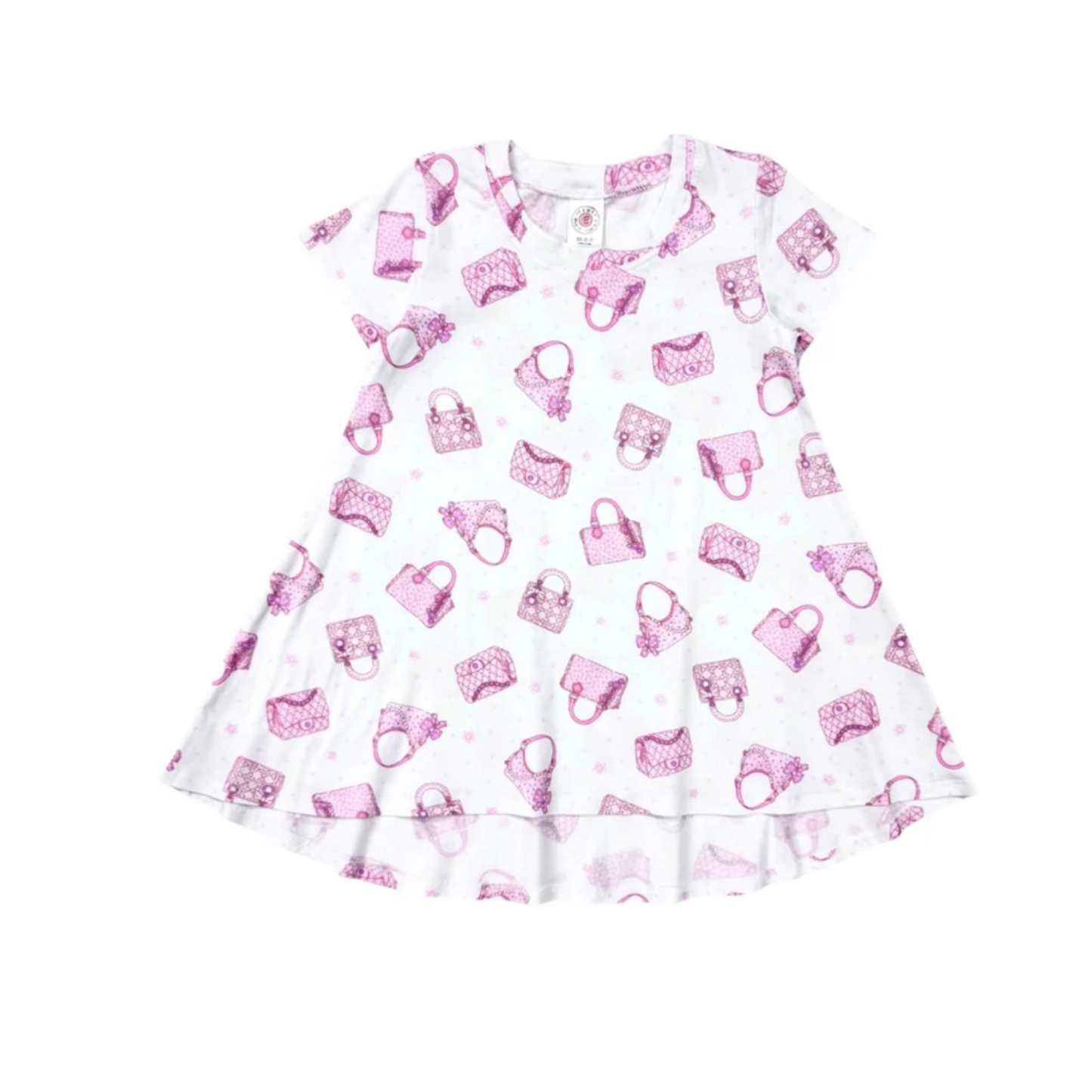 Esme White Boss Short Sleeve Nightgown