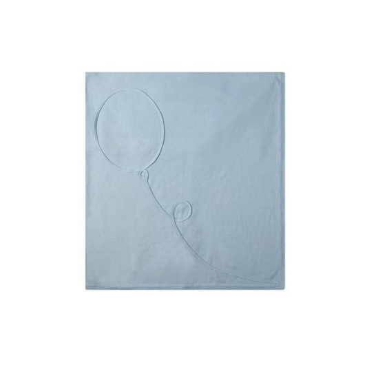 MiniMoi Blue Balloon Knit Blanket