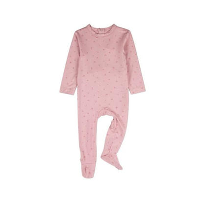 MiniMoi Mauve Delightful Cherries Footie