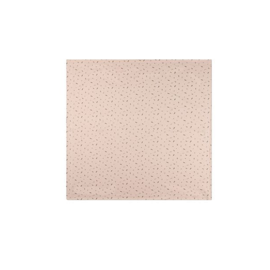 MiniMoi Barely Pink Tiny Leaves Blanket