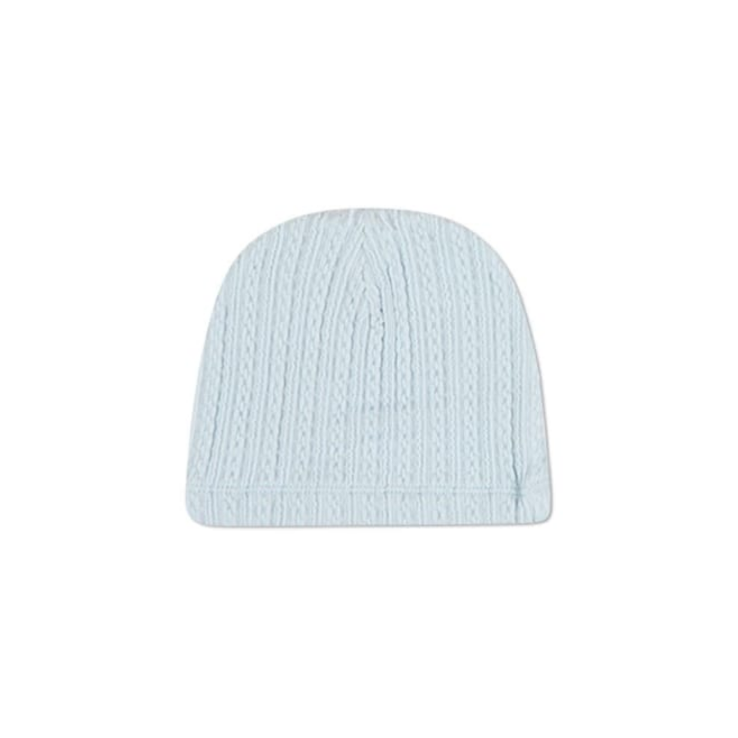 MiniMoi Baby Blue Delicate Link Patterned Beanie
