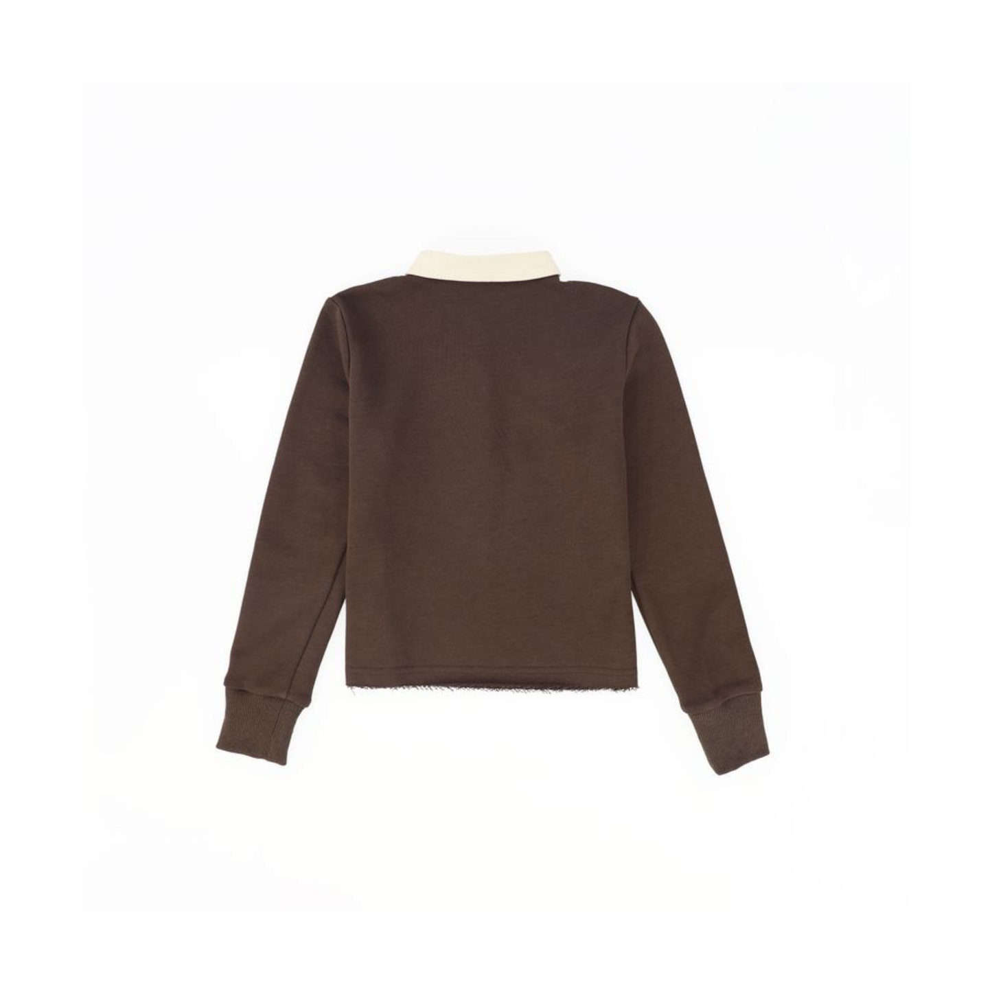Bamboo Brown Embroidered Doll Sweatshirt