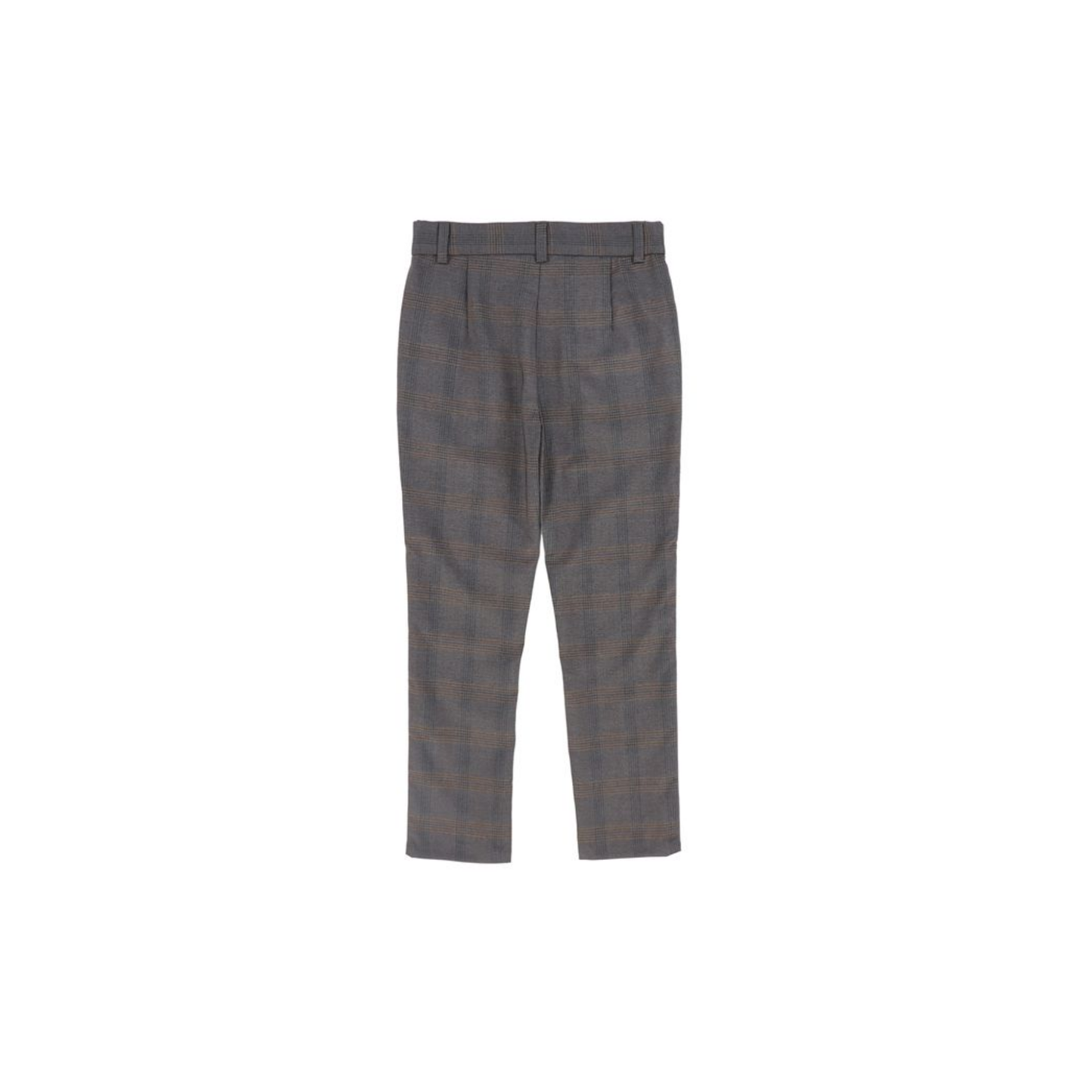 Bamboo Plaid Fitted Boys Pants