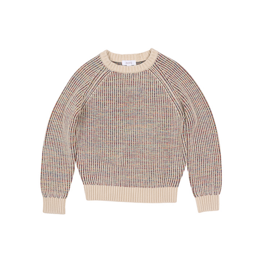 Motu Boys Cocoa Arthur Long Sleeve Multi Sweater