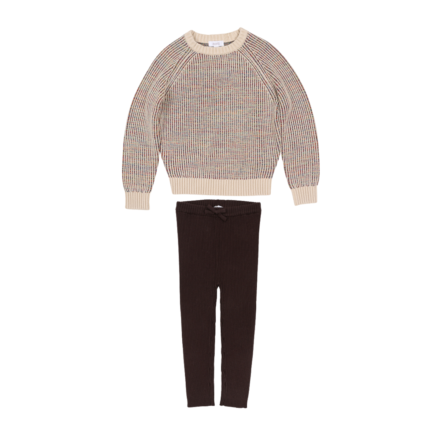 Motu Boys Cocoa Arthur Multi Sweater Leggings Set
