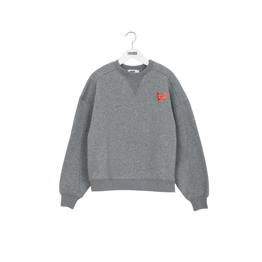 Indee Grey Wakame Round Neck Sweatshirt