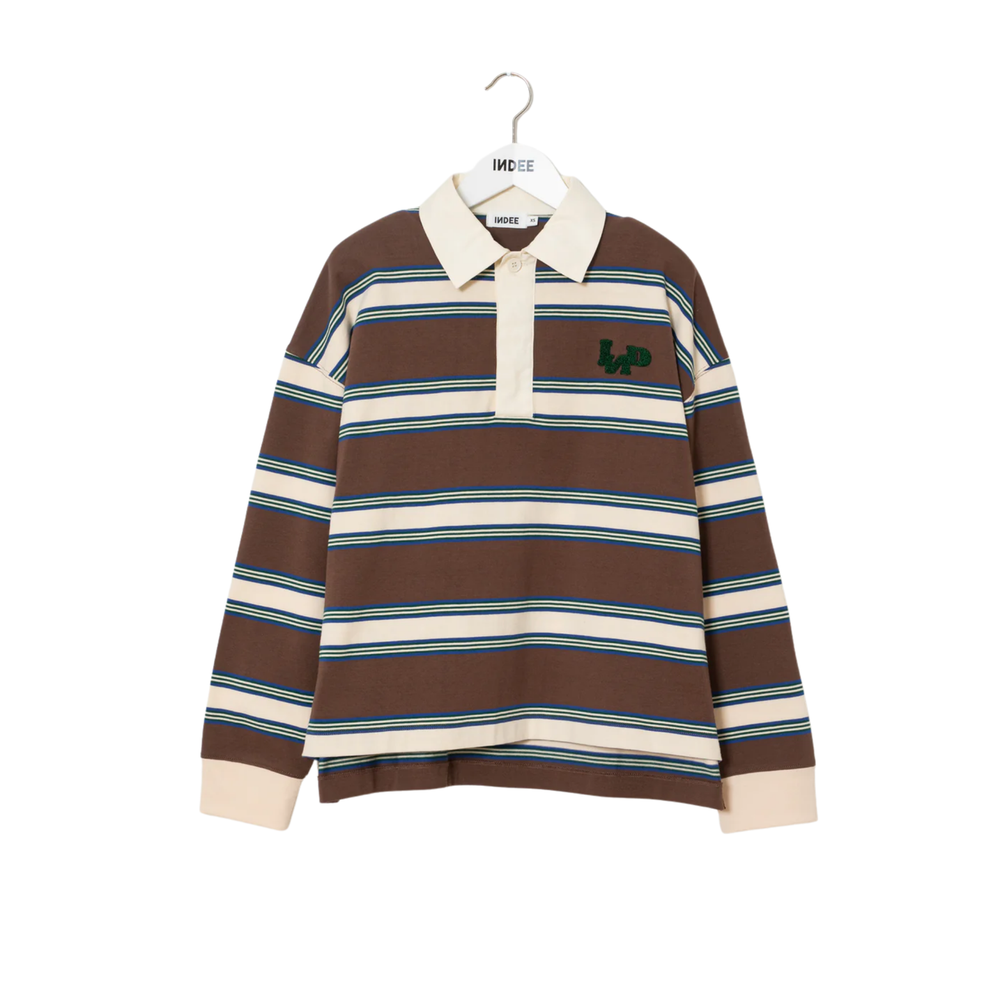 Indee Coffee Wales Rugby Stripe Polo T-Shirt
