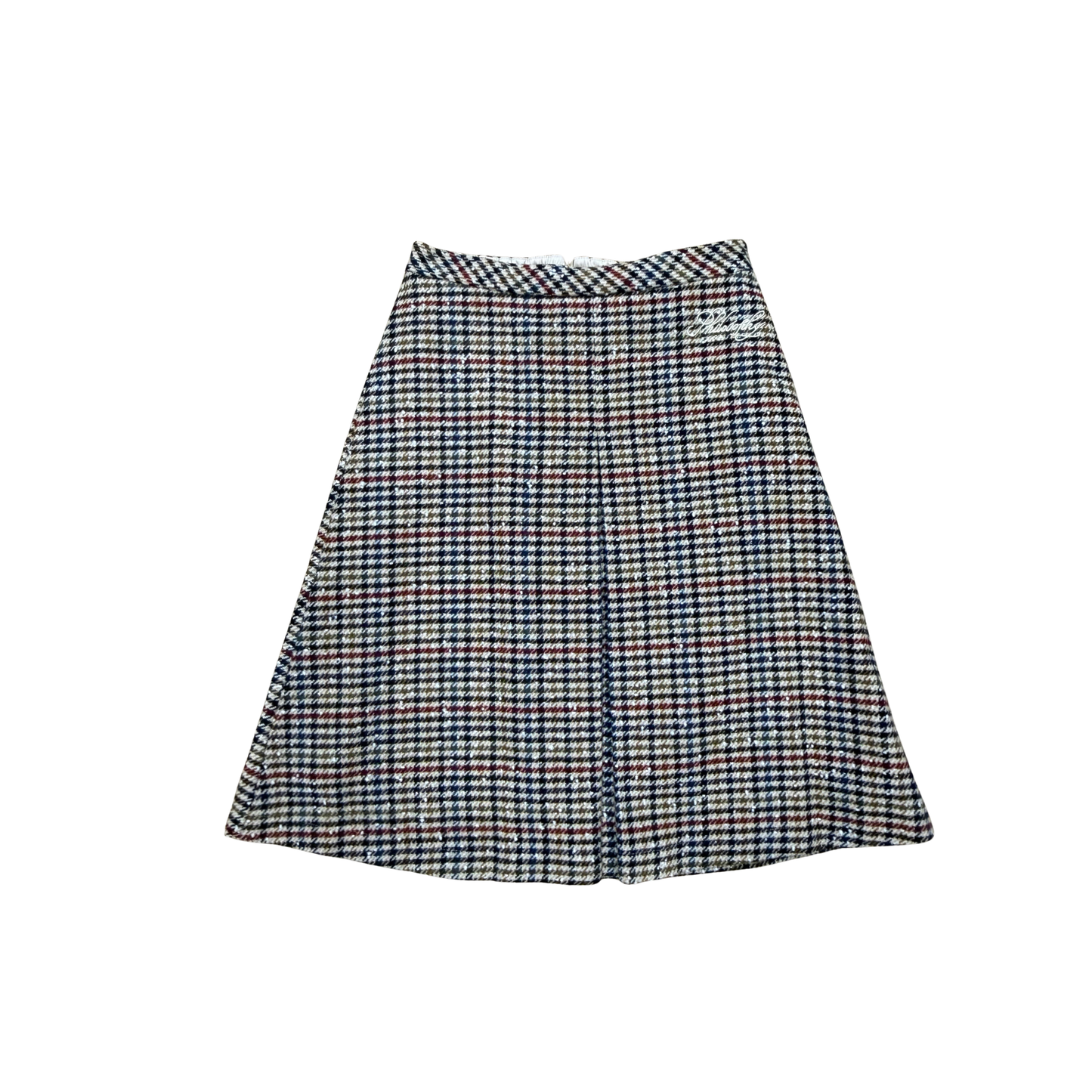 Philosophy Multicolor Houndstooth Skirt