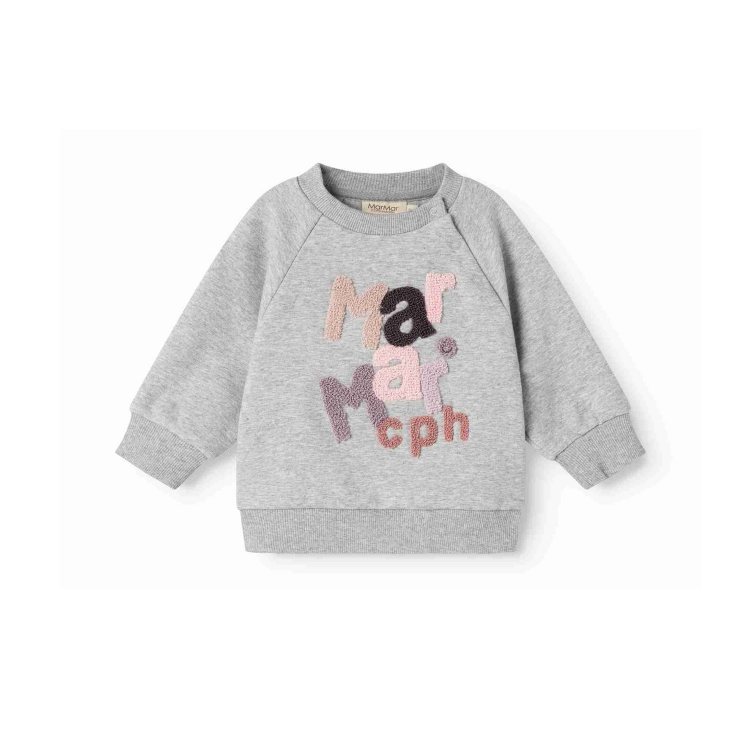 Marmar Cloud Grey Logo Theos Long Sleeve Sweatshirt