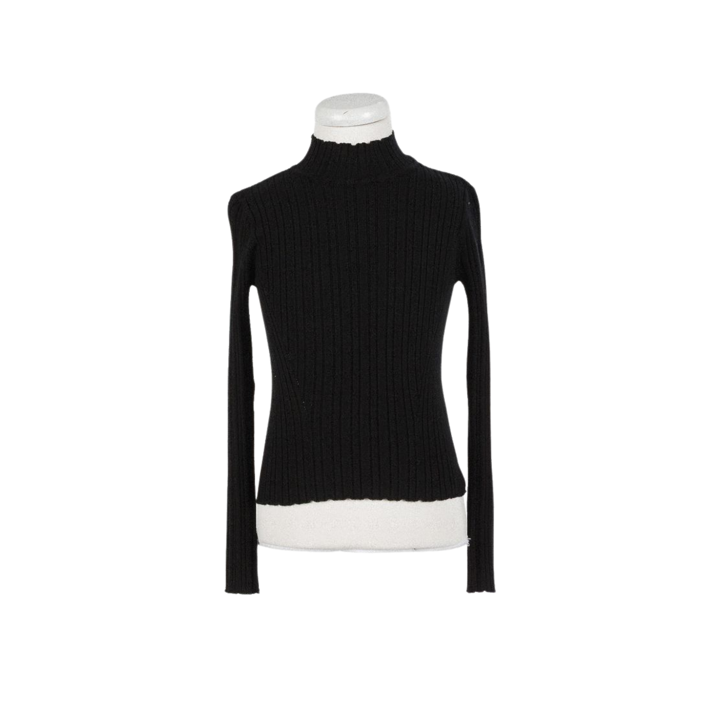 Twinset Black Knit Long Sleeve Turtleneck