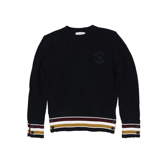 Motu Boys Midnight Multi Wells Long Sleeve Sweater