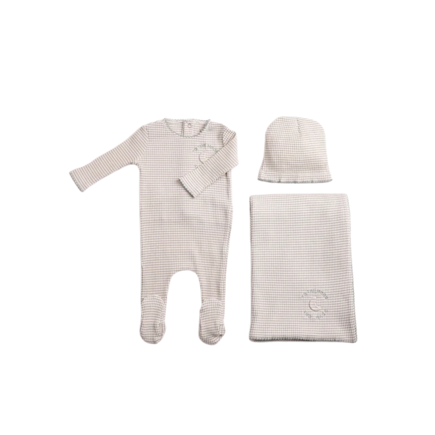 Bee And Dee London Fog To The Moon Footie With Beanie