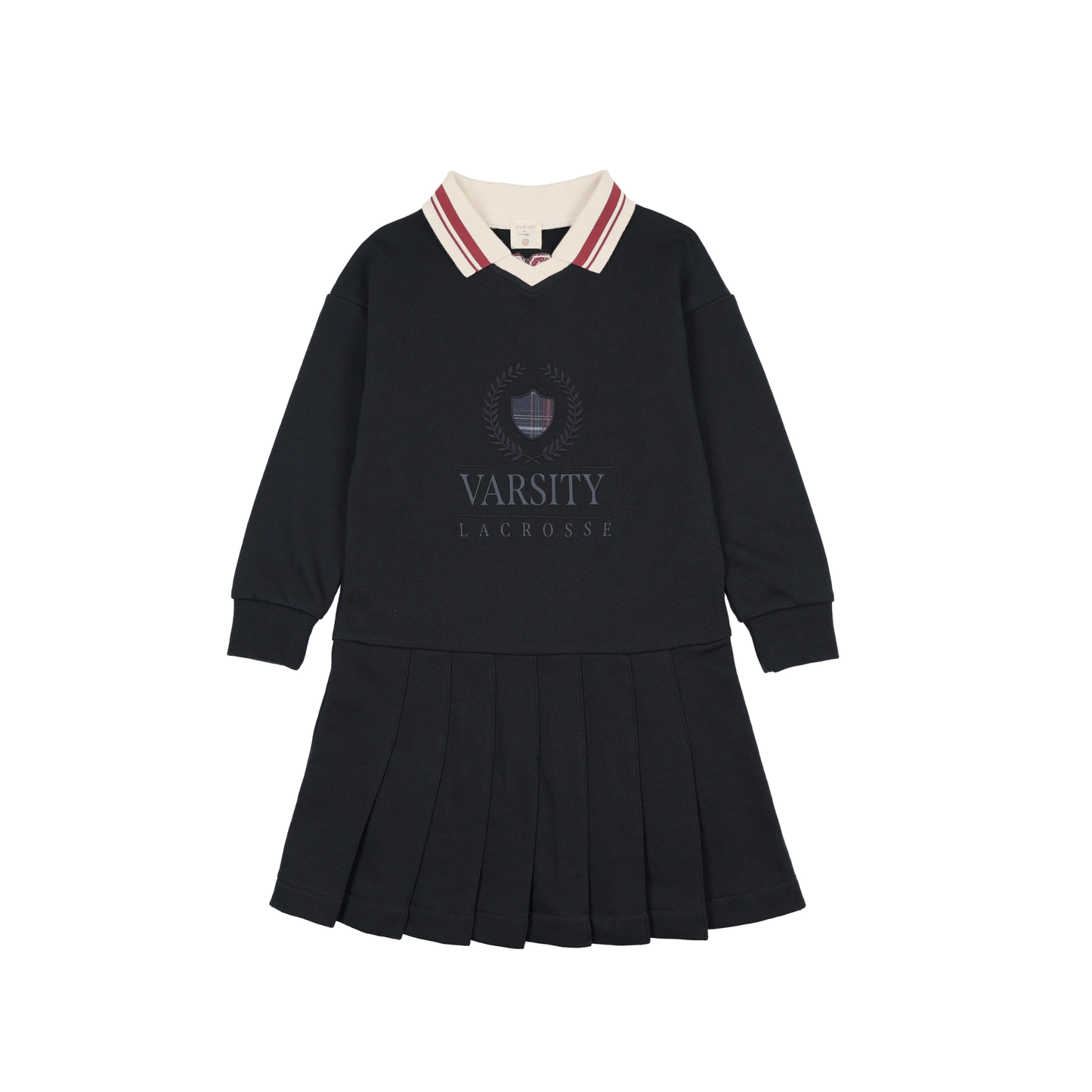 Analogie Navy/Green Fan Club Dress