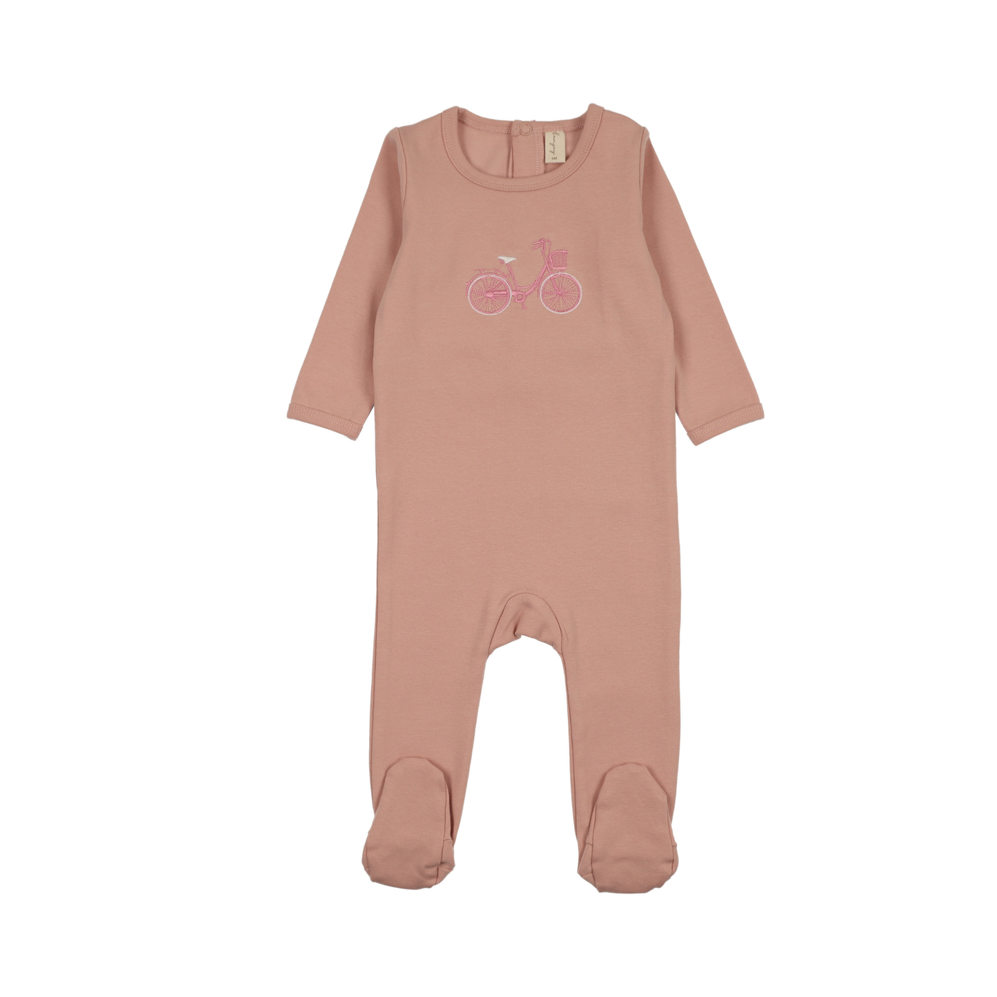 Bonjoy Pink Bike Embroidered Bike Footie