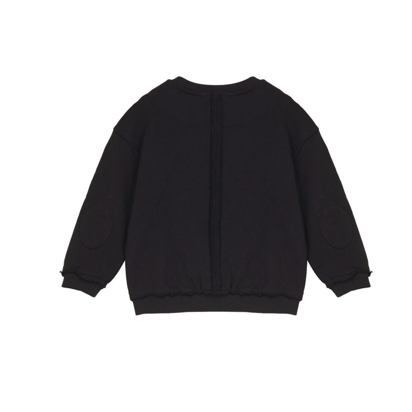 Calla Lili Black Stamp Sweatshirt