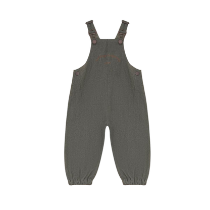 Calla Lili Green Denim Overall