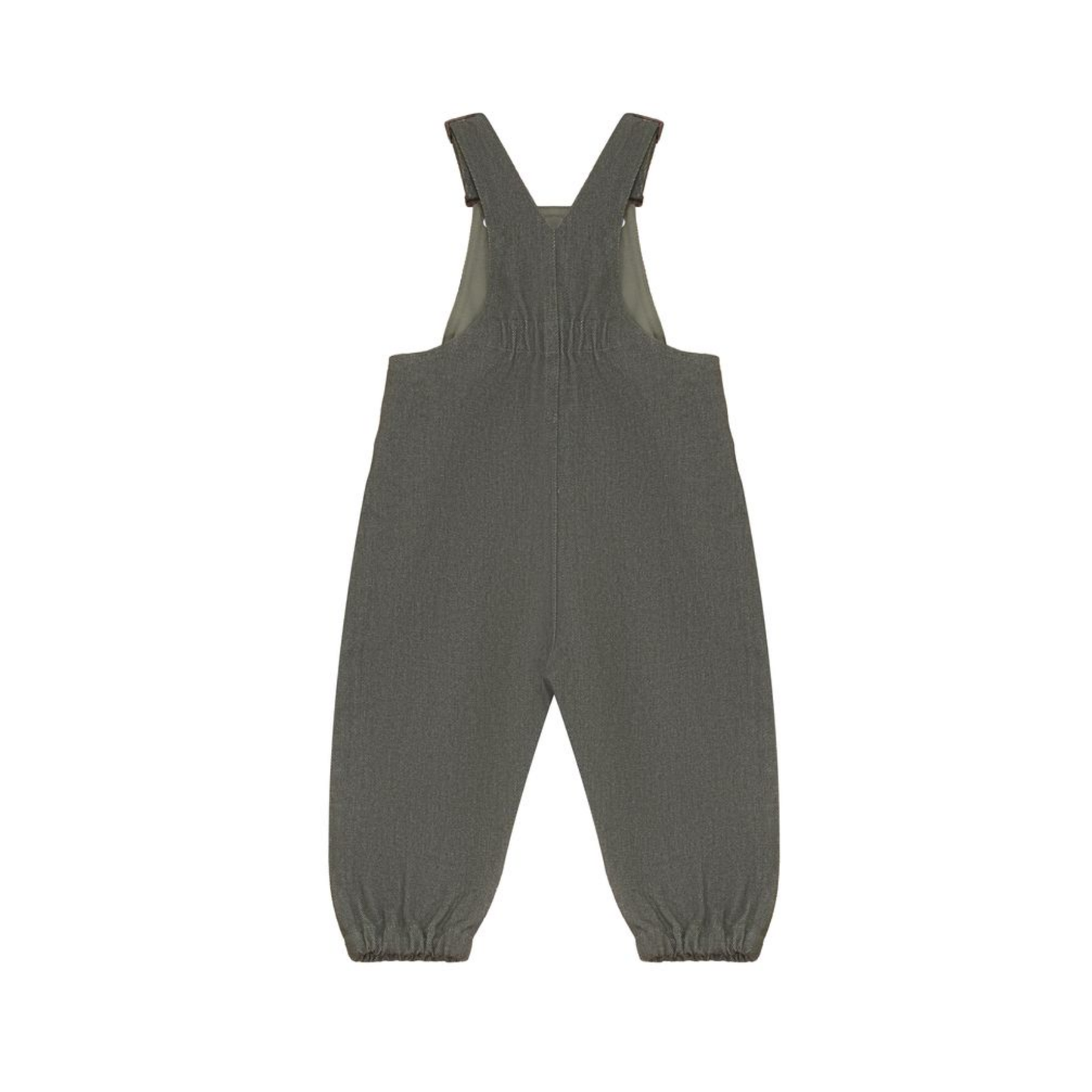 Calla Lili Green Denim Overall
