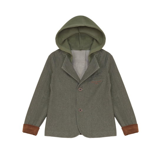 Calla Lili Green Heritage Blazer