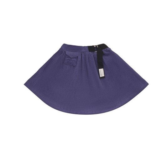 Calla Lili Purple Sweat Skirt